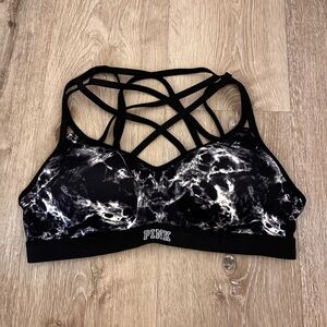 VS PINK Ultimate Push Up Sports Bra Size M